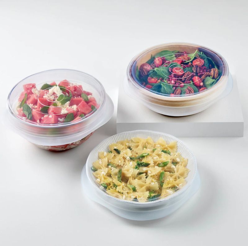 Stasher 9" Stretch Lids, set of 3