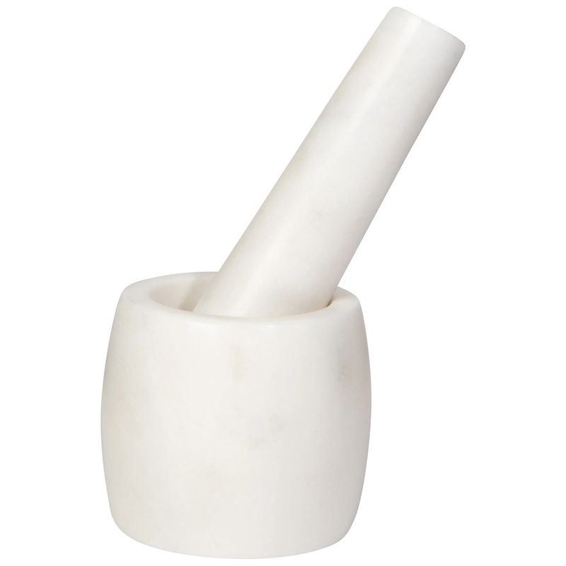 Small Marble Mortar &amp; Pestle