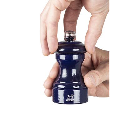 Peugeot 4" Blue Gloss Bistro Pepper Mill