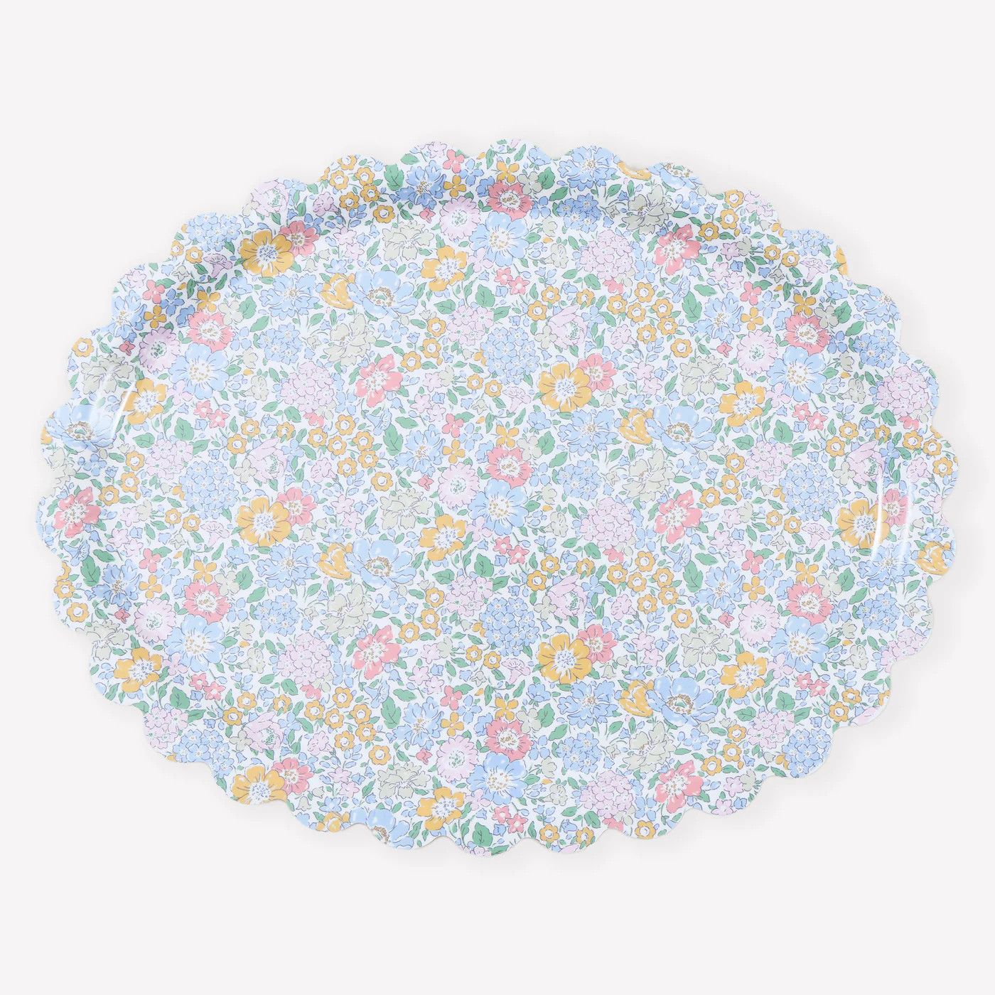 Floral Serving Tray