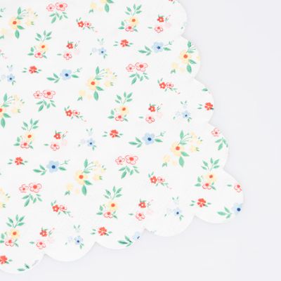 Ditsy Posy Cocktail Napkins, set of 16