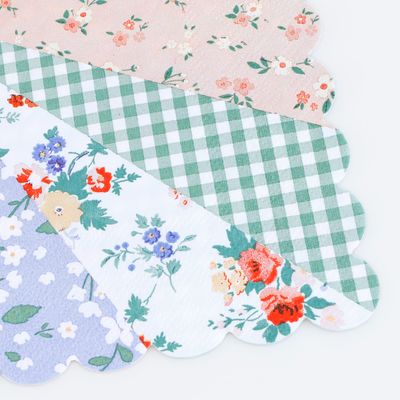 Patchwork Cocktail Napkins, set of 16