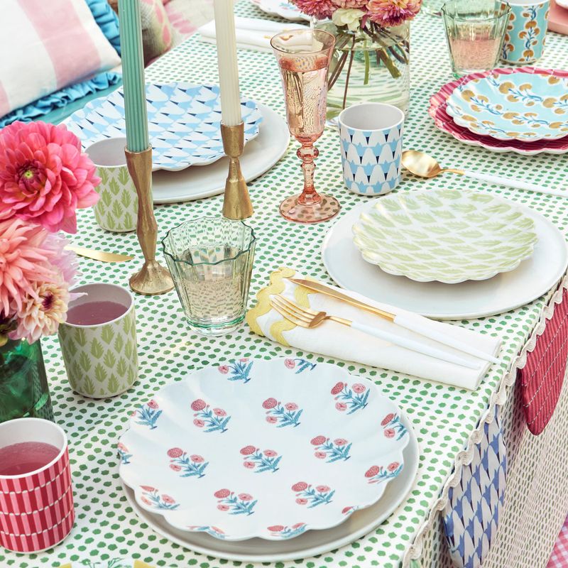 Melamine Party Cups, set of 6