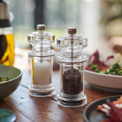 5.5" Acrylic Salt &amp; Pepper Mill Set