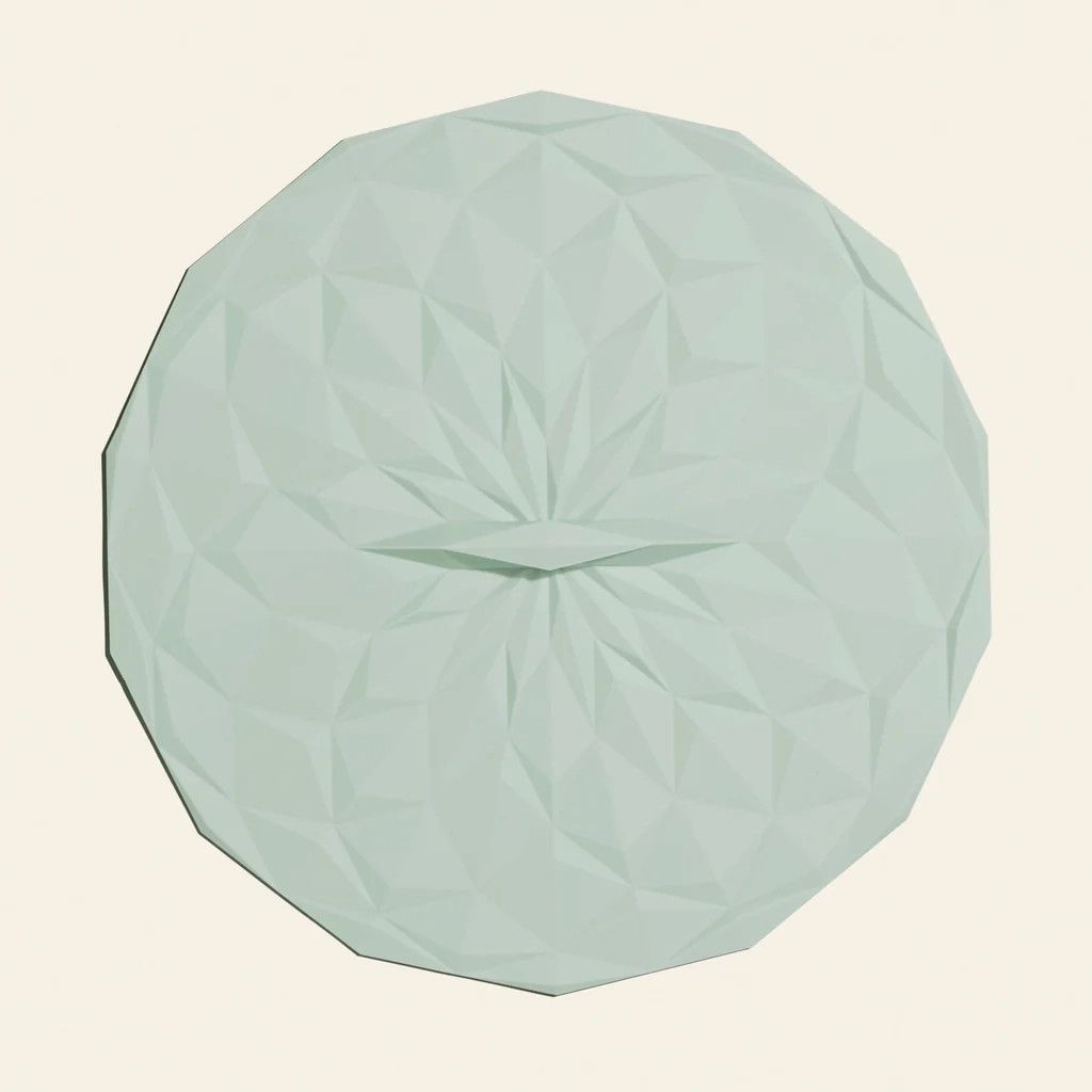 12.5" Mint Suction Lid