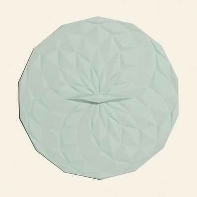12.5" Mint Suction Lid