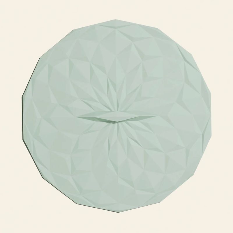 12.5" Mint Suction Lid