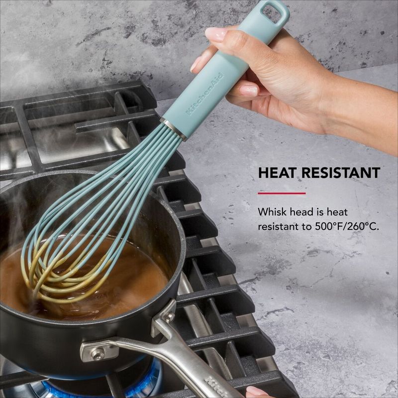 Kitchenaid Silicone "Mineral Water" Blue Whisk