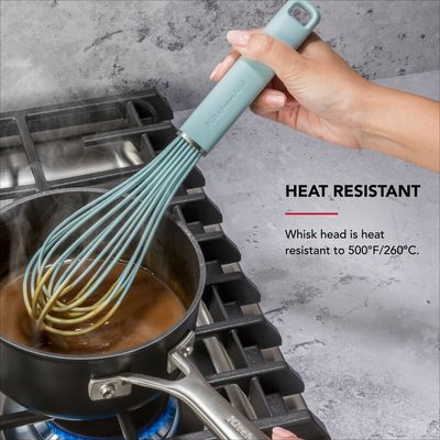 Kitchenaid Silicone "Mineral Water" Blue Whisk
