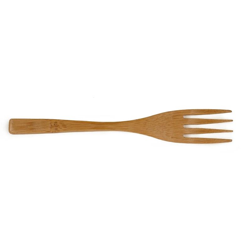 Bamboo Reusable/Disposable Forks, set of 12