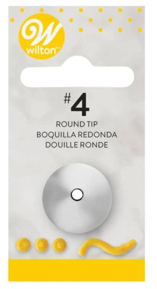 Wilton Round Decorating Tube #4