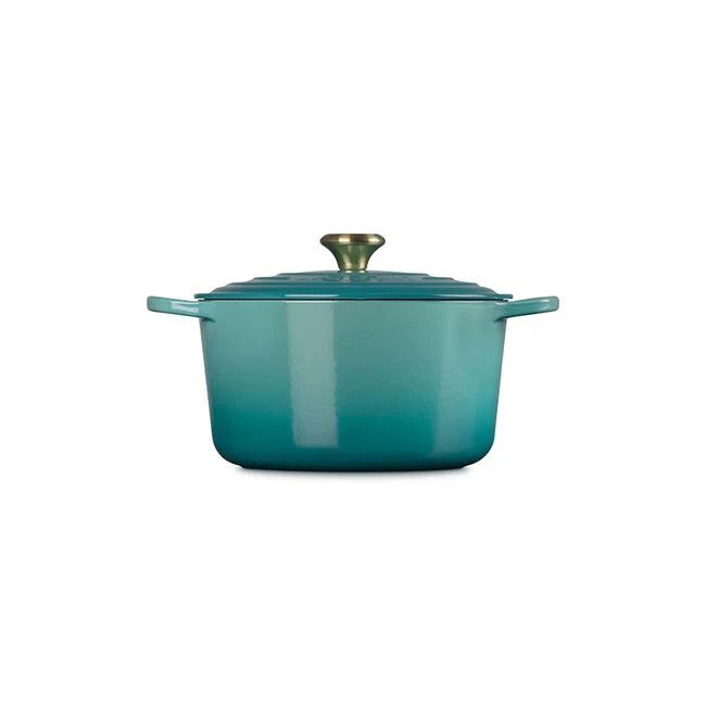 Le Creuset 6.5 quart Bleu Riviera Deep Dutch Oven