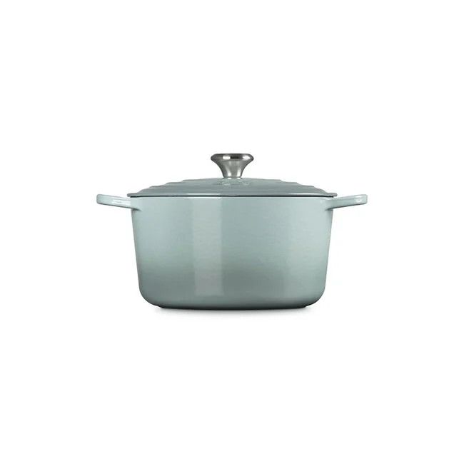Le Creuset 6.5 quart Sea Salt Deep Dutch Oven