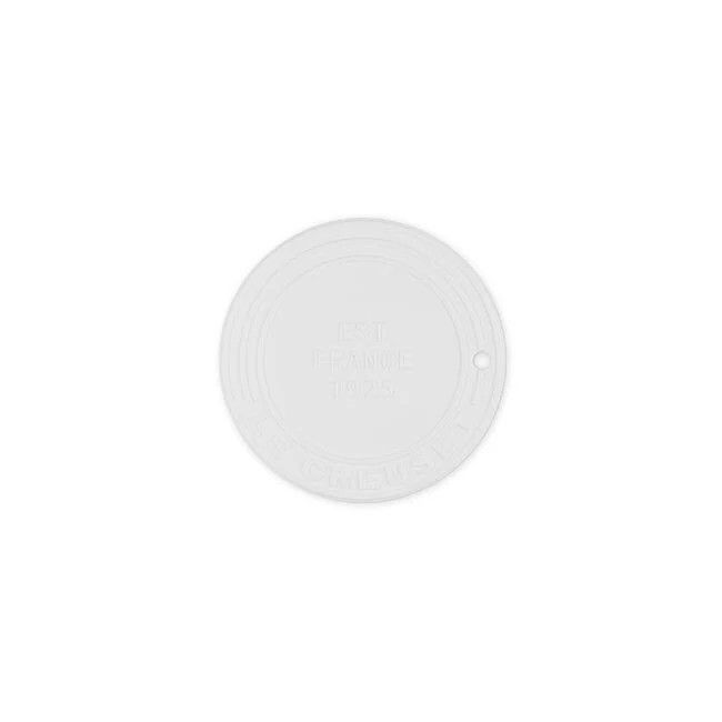 Le Creuset White Silicone Trivet