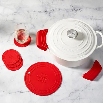 Le Creuset Cherry Silicone Trivet