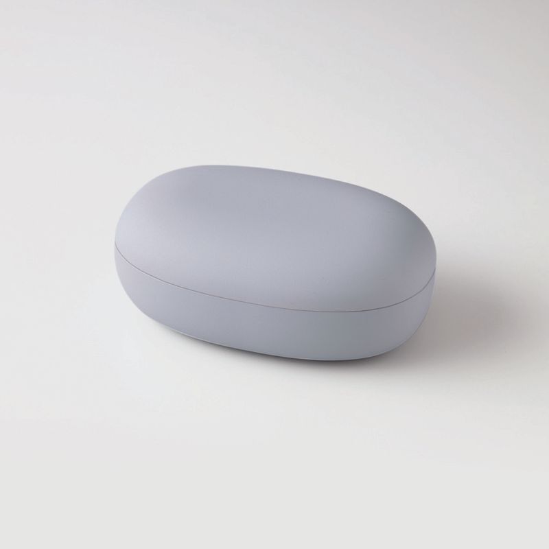 Takenaka Blue Gray Pebble Bento Box