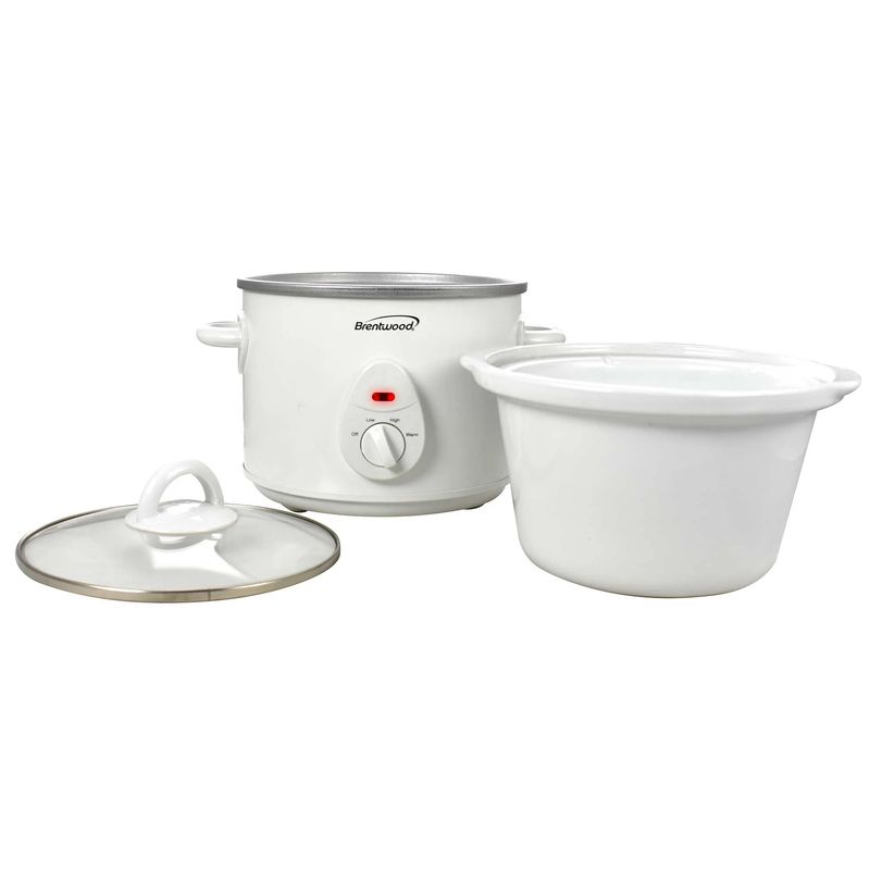 3 quart White Slow Cooker