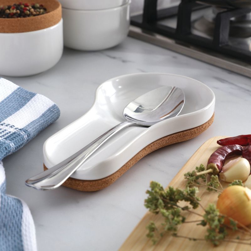 Cork Base Spoon Rest