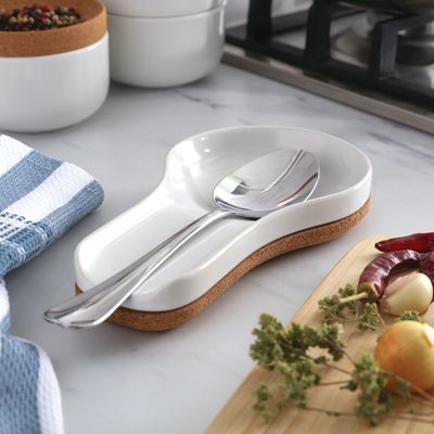 Cork Base Spoon Rest