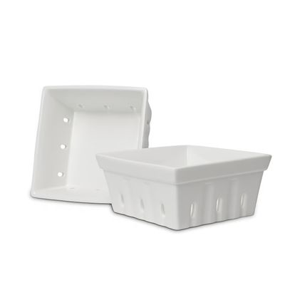 White Berry Basket