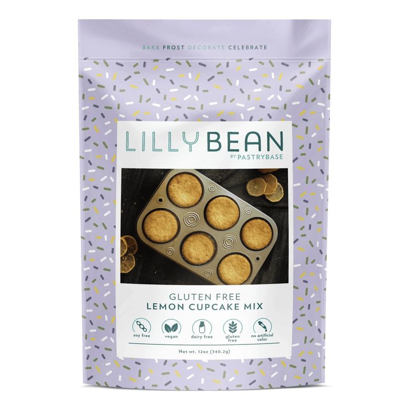 LillyBean Vegan &amp; Gluten Free Lemon Cake Mix