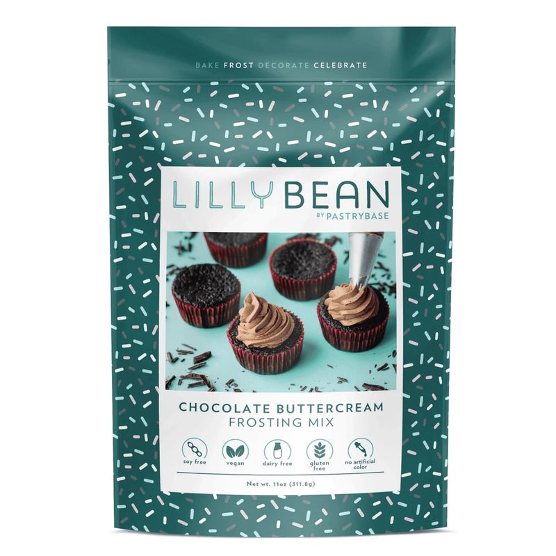 LillyBean Vegan Chocolate Buttercream Icing Mix