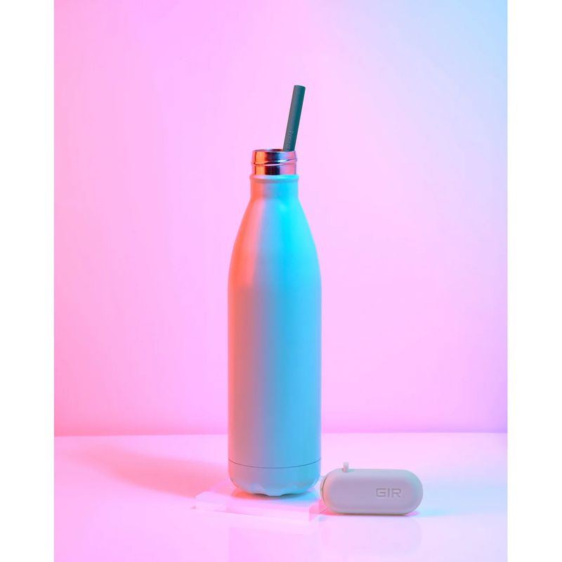 GIR Mist Silicone Straws &amp; Brush, set of 5