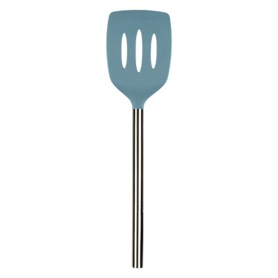 Tovolo Blue Slate Silicone Slotted Turner/Spatula
