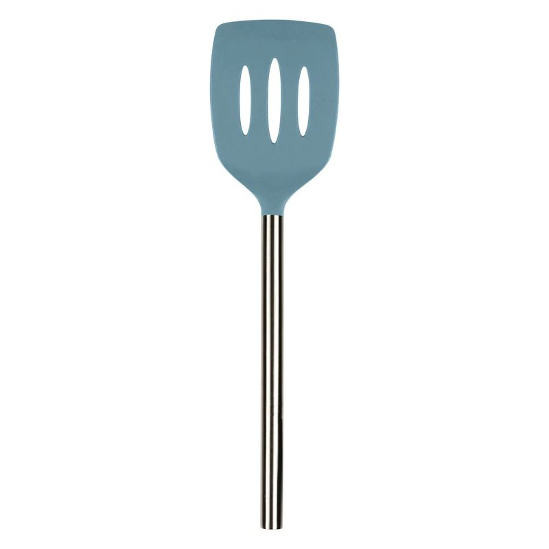 Tovolo Blue Slate Silicone Slotted Turner/Spatula