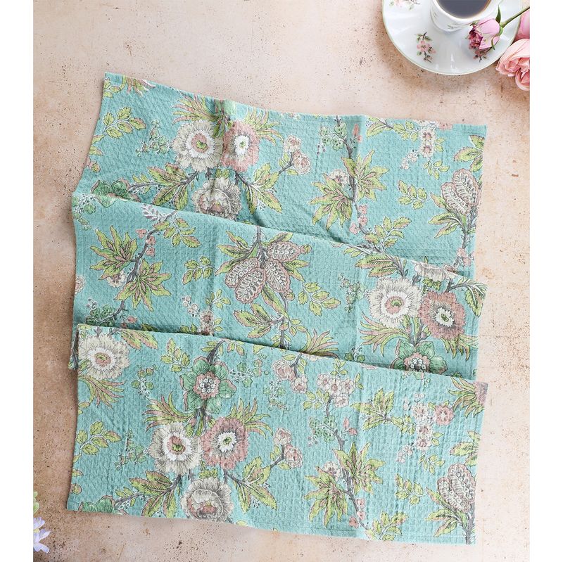 April Cornell Augustine Jade Dishtowel