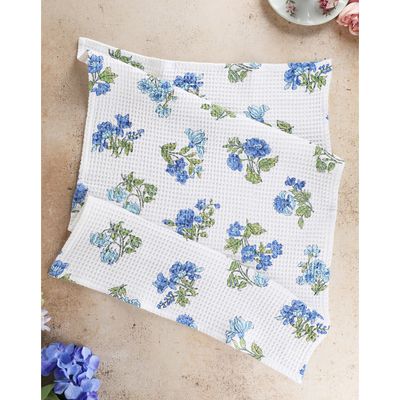 April Cornell White Pushkar Dishtowel