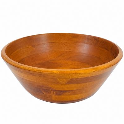 14" Rubberwood Salad Bowl