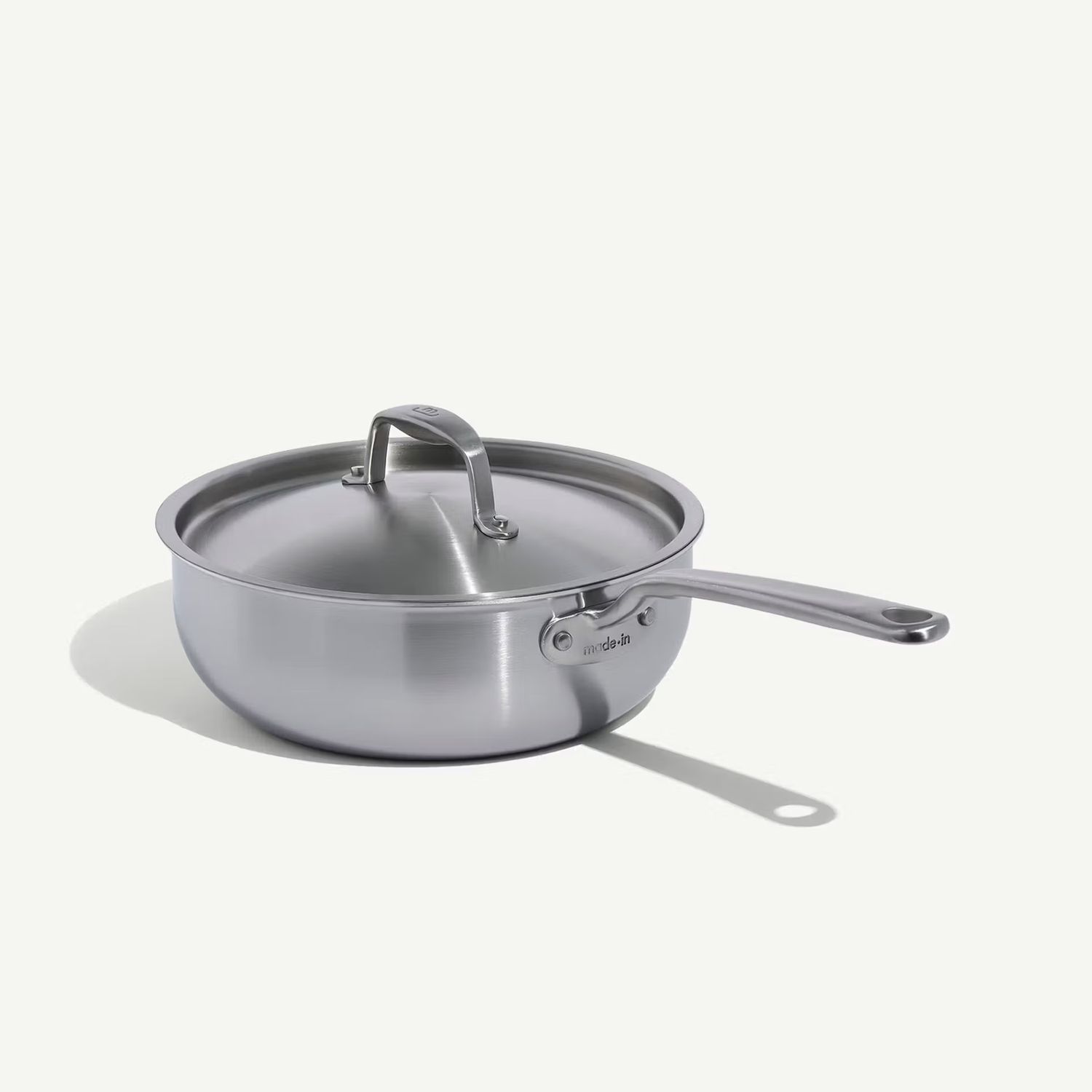 Made In 3 quart 5-ply Stainless Steel Saucier Pan