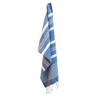 Blue Stripe Dishtowels, set of 2