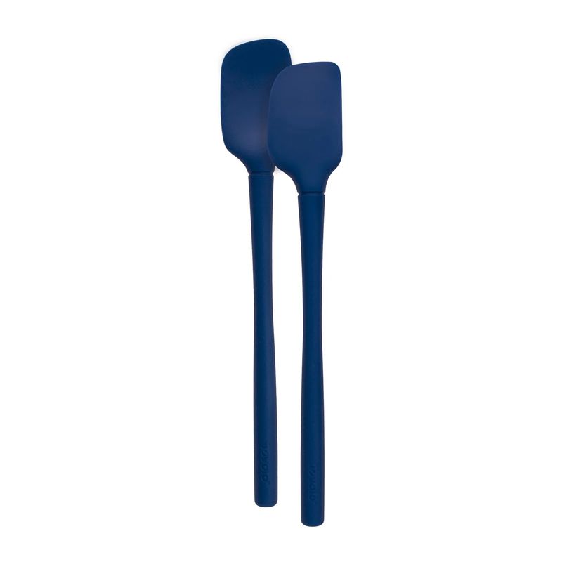 Tovolo Indigo Mini Silicone Spatula &amp; Spoonula Set