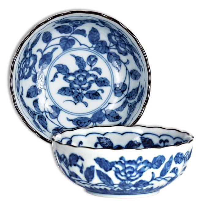 4" Japanese Peony Sauce Bowl