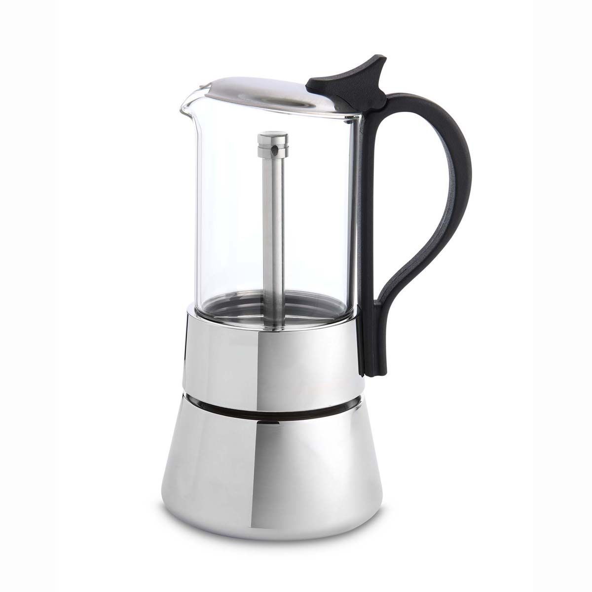 4 cup Glass-Top Stovetop Espresso Maker