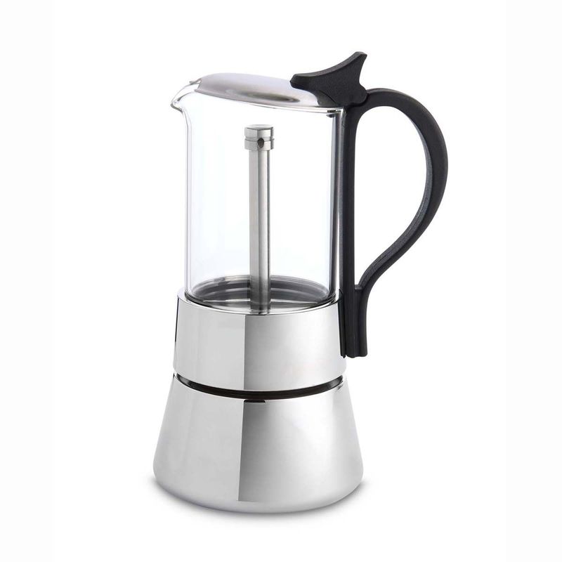 4 cup Glass-Top Stovetop Espresso Maker