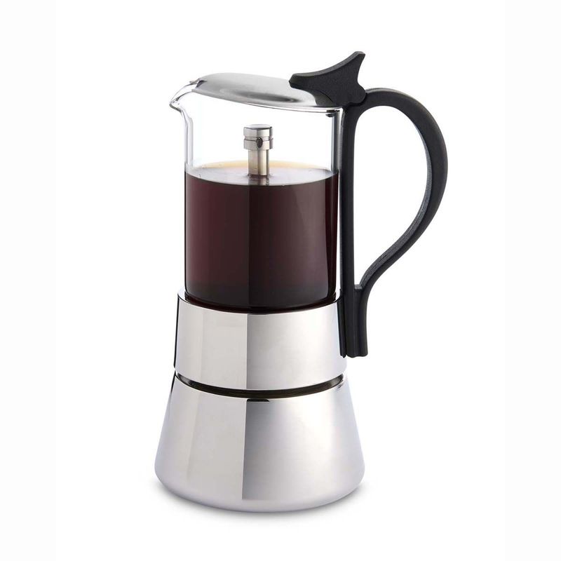4 cup Glass-Top Stovetop Espresso Maker
