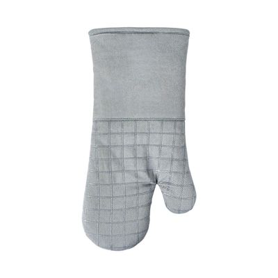 Grey Silicone Oven Mitt
