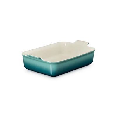 Le Creuset 6.75 quart Blue Riviera Heritage Deep Baking Dish