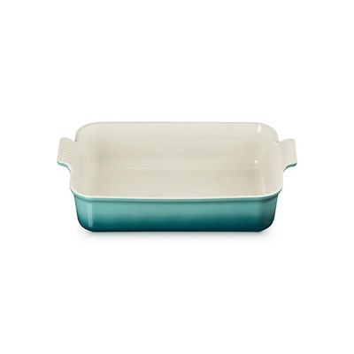 Le Creuset 6.75 quart Blue Riviera Heritage Deep Baking Dish
