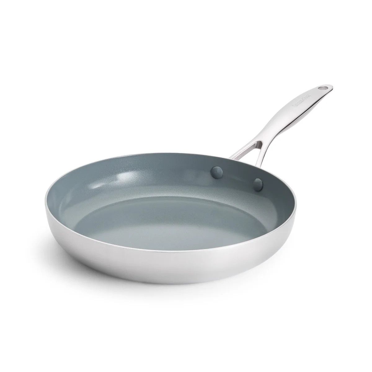 GreenPan 12" Valencia Pro Ceramic Nonstick &amp; Stainless Steel Frying Pan