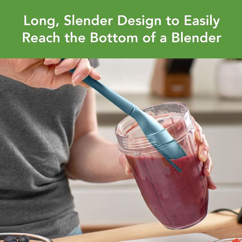 Tovolor Blue Slate Silicone Blender Scraper