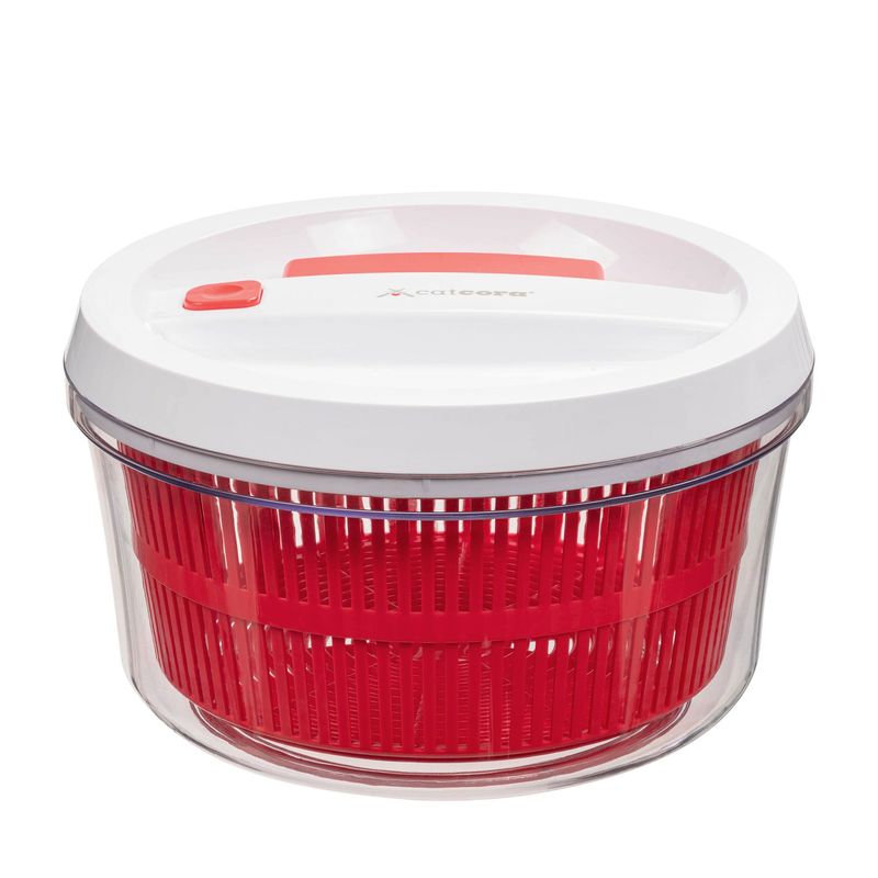 Red Salad Spinner
