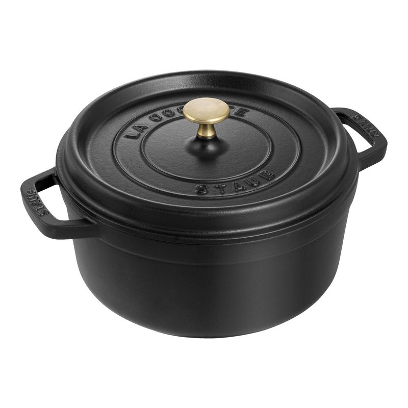Staub 4 quart Black Dutch Oven
