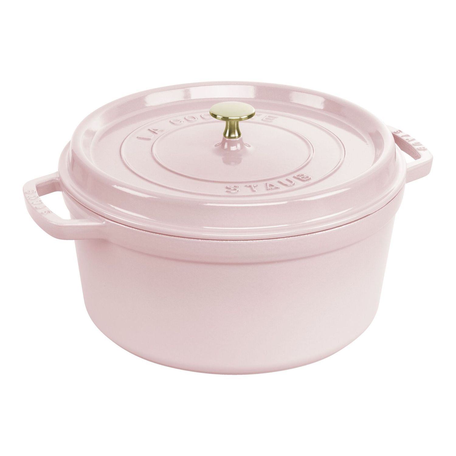 Staub 7 quart Peony Pink Dutch Oven