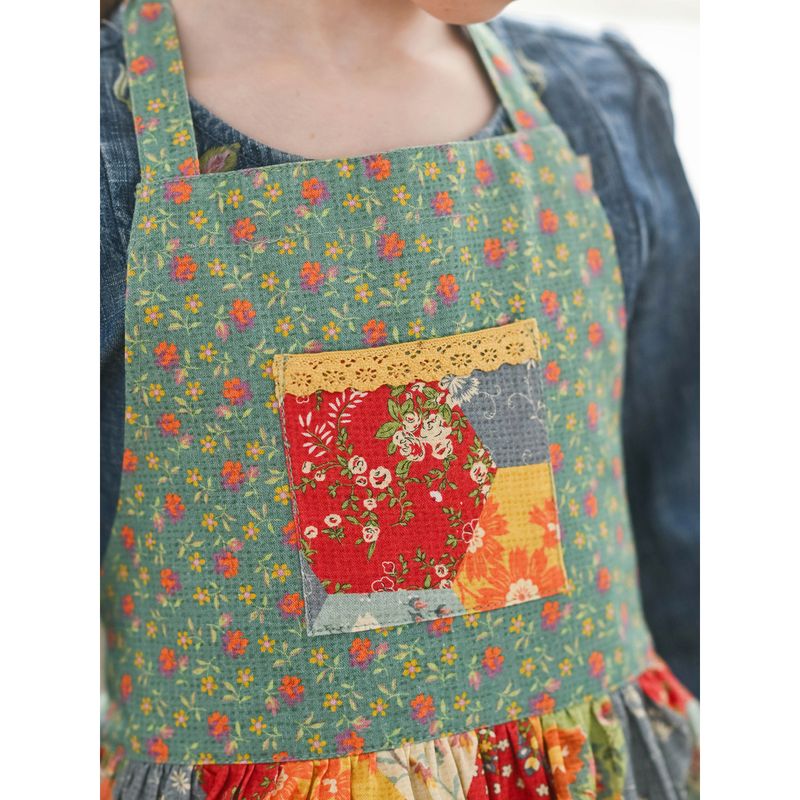 April Cornell County Fair Patchwork Kids Apron