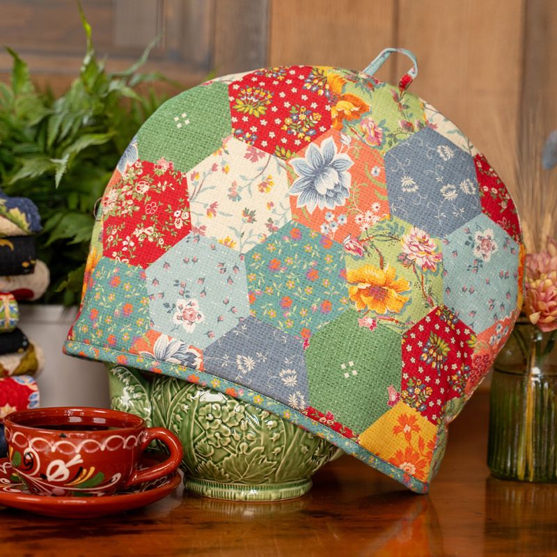 April Cornell County Fair Patchwork Tea Cosy
