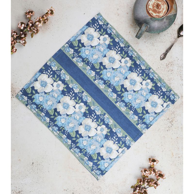 April Cornell Coventry Navy Napkins, set of 4